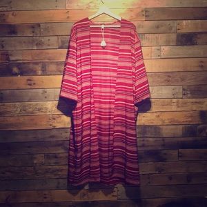 Pinkblush Long Duster